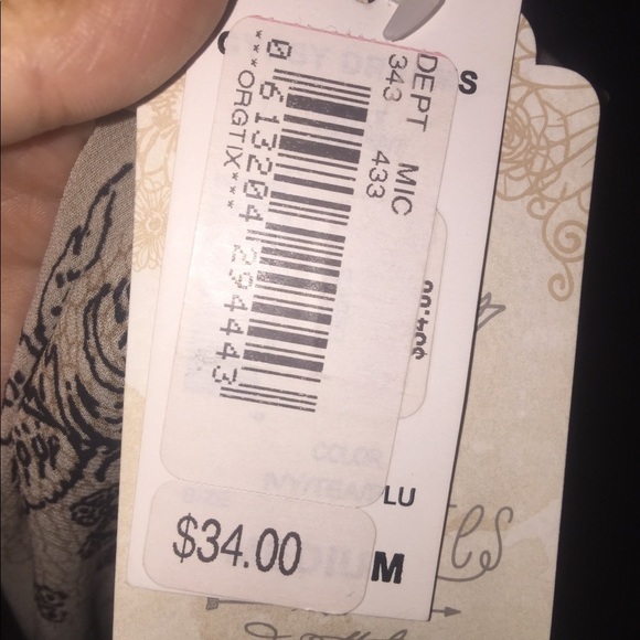 NWT Soulmates size medium floral sheer leggings‎ ned razor back summer flowy - Picture 8 of 10